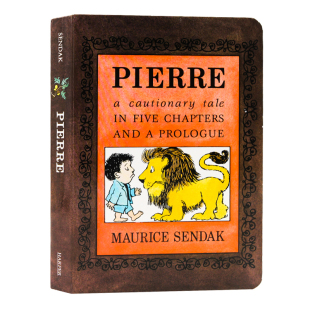 绘本廖彩杏推荐 皮埃尔寓言故事 英文原版 Sendak莫里斯桑达克儿童行为情绪管理教育 Pierre 书单纸板书野兽国同作者Maurice