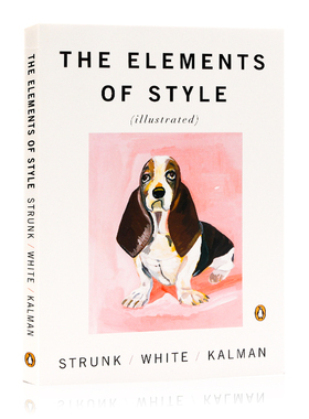 风格的要素The Elements of Style Illustrated英文原版进口 GRE GMAT 出国留学经典指导考试参考书 英语写作文体指南精装插图绘本