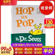 Nhập khẩu English truyện tranh gốc bìa cứng Hop trên Pop Dr. Seuss nhảy Dr Seuss cuốn sách Liaocai Xing cha độc thân trẻ em trong giáo dục đầu