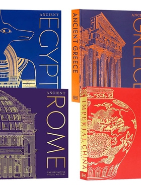 DK百科中华五千年权威视觉指南 英文原版 Imperial China 探索中国重要伟大朝代悠久丰富历史人物文化成就哲学收录 英语读物读本