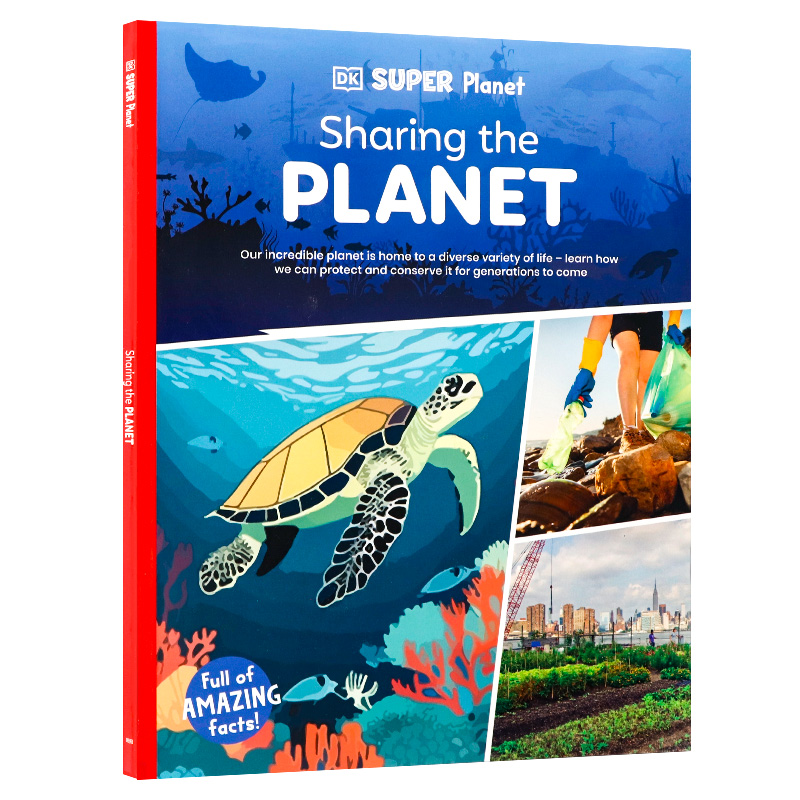 DK超阅星球共享地球英文原版