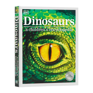 DK儿童恐龙百科全书英文原版 Dinosaurs A Children's Encyclopedia 恐龙史前动物儿童图解百科英语科普读物全彩精装大开 豆瓣推荐