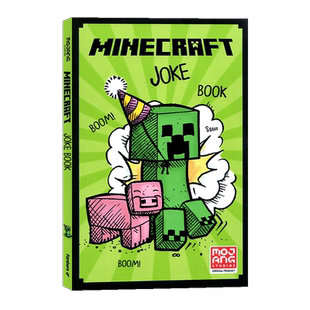 Minecraft Joke Book 我的世界笑话书英文原版 短笑话大全儿童幽默风趣漫画书 令人捧腹的笑话进口英语原版书籍Mojang Ab 平装
