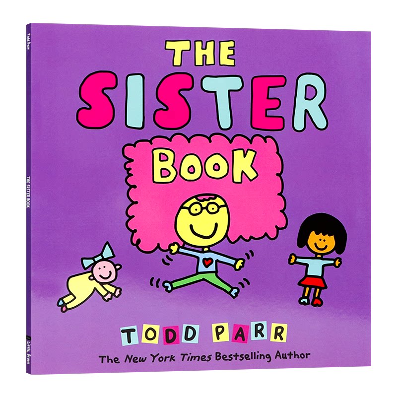 姐妹之书 英文原版 The Sister Book 亲情启蒙认知图画书 手足相处情商培养 3-6 岁低幼宝宝英语阅读 家有姐妹二胎入园准备故事书