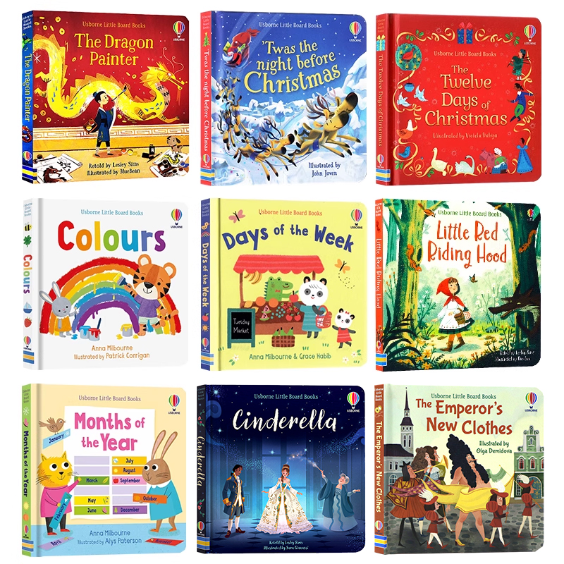 小小纸板书系列英文原版绘本