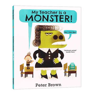 我的老师是个怪物英文绘本