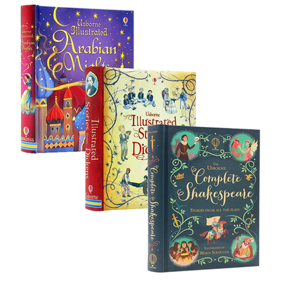 Usborne儿童插图版全集3册