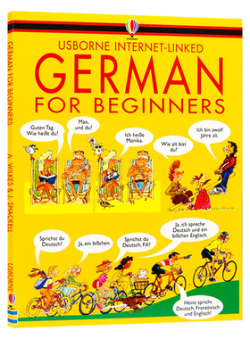 预售 德语初学者 英文原版 German for Beginners 双语原版书籍 小语种学习工具书教材插图 Angela WilkesJohn Shackell 课外学习