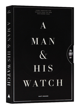男人和他的手表 经典标志手表和故事 英文原版 A Man and His Watch 手表百科知识大全 精装科普英语读物 安迪沃霍尔的个人收藏品