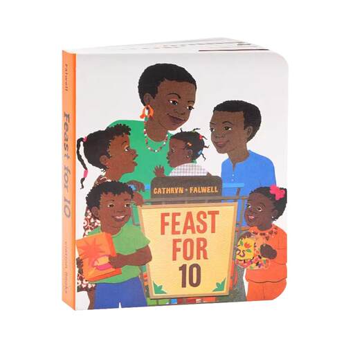 英文原版绘本Feastfor10