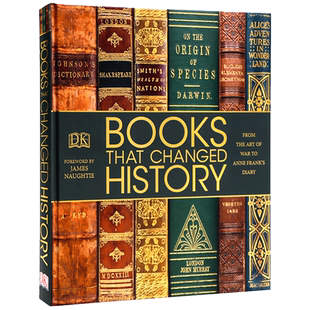 DK 改变历史的书籍 英文原版 Books That Changed History 从孙子兵法到安妮日记DK经典图解大百科系列进口图书全彩精装大开本