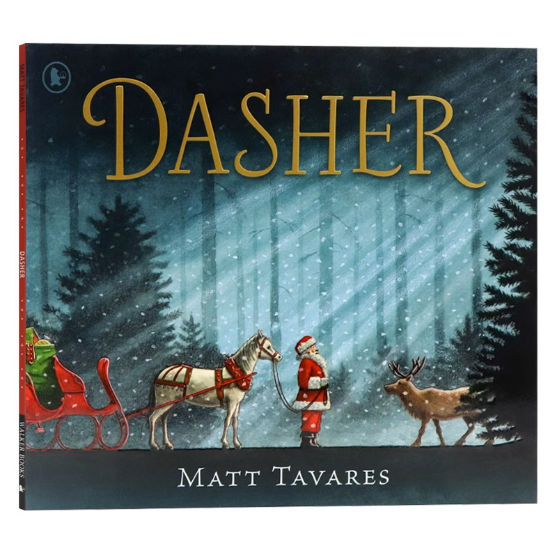 一只勇敢的小牝鹿如何永远地改变了圣诞节 英文原版绘本Dasher How a Brave Little Doe Changed Christmas Forever 进口插图绘本怎么看?