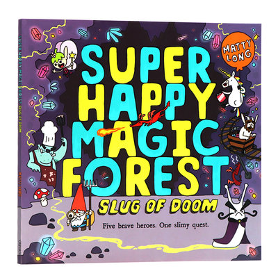 牛津精品绘本 英文原版 超级快乐的魔法森林 Super happy magic forest 儿童冒险英文故事书Oxford系列牛津阅读平装Matty Long