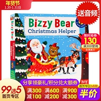 Nhập khẩu English truyện tranh gốc Bizzy Gấu Giáng sinh Helper Gấu Cubs bận rộn ít helper chủ đề Giáng sinh cơ quan tông Giáng sinh bận rộn gia đình hoạt động hội đồng quản trị trò chơi cuốn sách