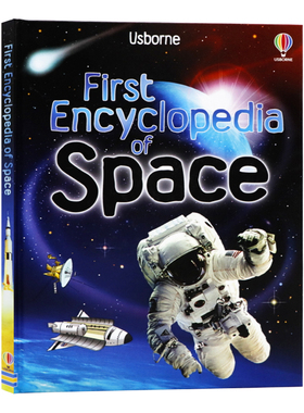 Usborne出品 宇宙太空图解 英文原版 First Encyclopedia of Space 进口英语图书 图解精美插图 精装大开本 儿童太空宇宙科普读物