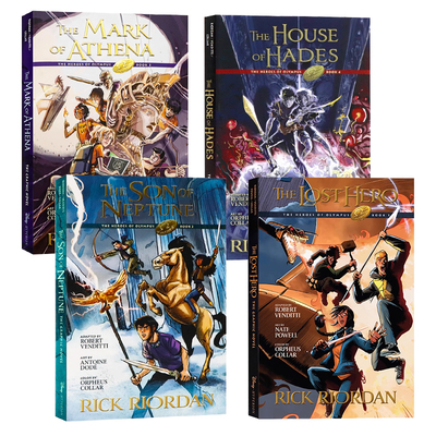 波西杰克逊奥林匹斯英雄系列1-4