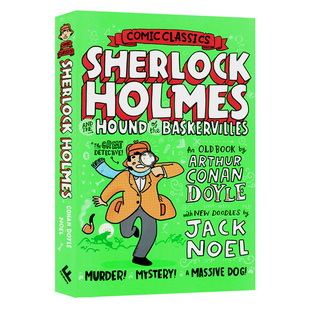 Comic Holmes 福尔摩斯与巴斯克维尔 英文原版 Baskervilles 文学 夏洛克 Classics 猎犬 The And Sherlock 漫画经典 Hound