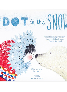 牛津精品认知绘本 雪中的小花瓣 英文原版 A Dot In The Snow牛津大学出版社 儿童英语启蒙认知阅读绘本英语故事书 平装大开图画书