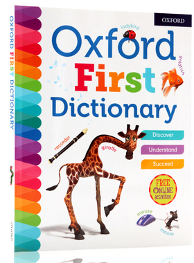 英文原版Oxford First Dictionary 牛津儿童图解词典新版 儿童英语学习工具书全彩插图 小学生教学教辅 英英字典firstdictionary