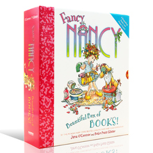 漂亮的南希6册礼品盒装 英文原版绘本 Fancy Nancy Bountiful Box of Books 儿童英语启蒙读物 图画故事书 精装大开本 送海报 全彩