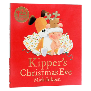 小狗奇普的平安夜 英文原版绘本 Kipper's Christmas Eve 平装 廖彩杏书单 获斯马尔蒂斯奖 儿童启蒙认知幼少儿图书英语圣诞节主题