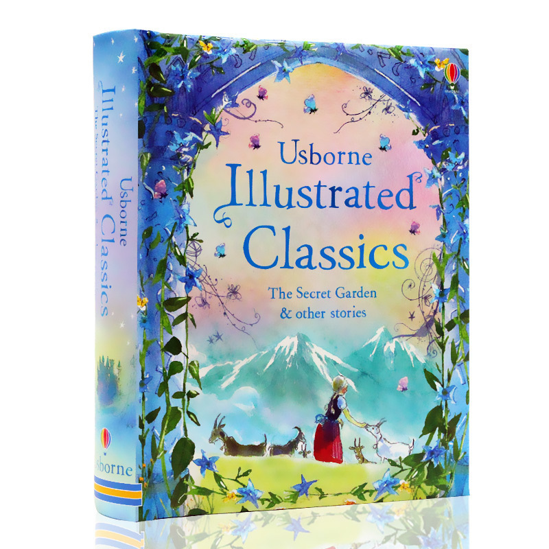 Usborne 精装插图故事书 秘密花园 英文原版绘本 Illustrated Secret Garden and other stories儿童英语故事书经典童话图画故事书