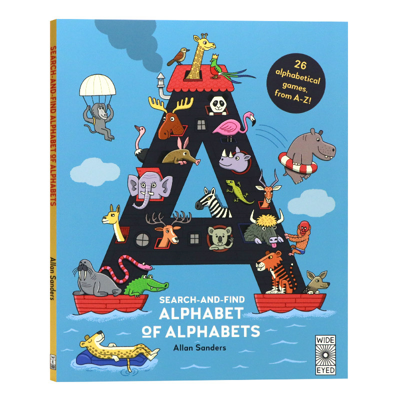 字母表大发现英文原版绘本