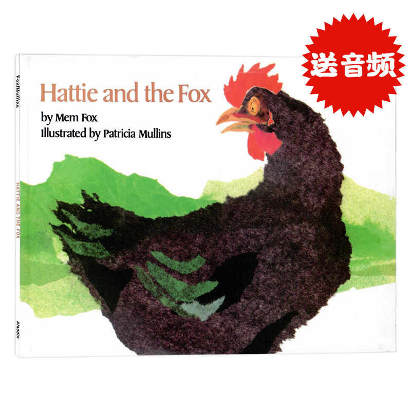 海蒂和狐狸 英文原版绘本 Hattie and the Fox  幼儿童英语读物图画故事书籍廖彩杏书单推荐Mem Fox动物认知提升亲子互动趣味读本,书籍/杂志/报纸,原版其它,淘宝优惠券,粉丝福利购,淘宝优惠卷