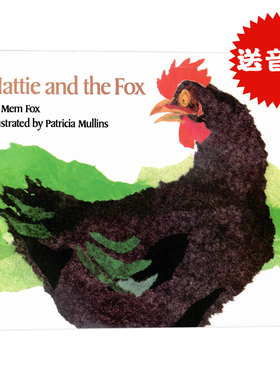 海蒂和狐狸 英文原版绘本 Hattie and the Fox  幼儿童英语读物图画故事书籍廖彩杏书单推荐Mem Fox动物认知提升亲子互动趣味读本