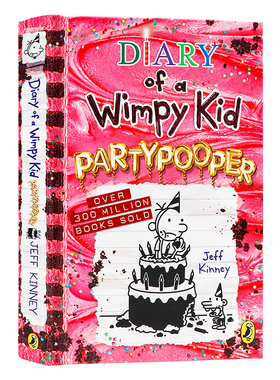 2025年新品 小屁孩日记20 精装 英文原版 Diary of a wimpy kid partypooper 英语漫画桥梁章节书课外阅读书籍 Jeff Kinney