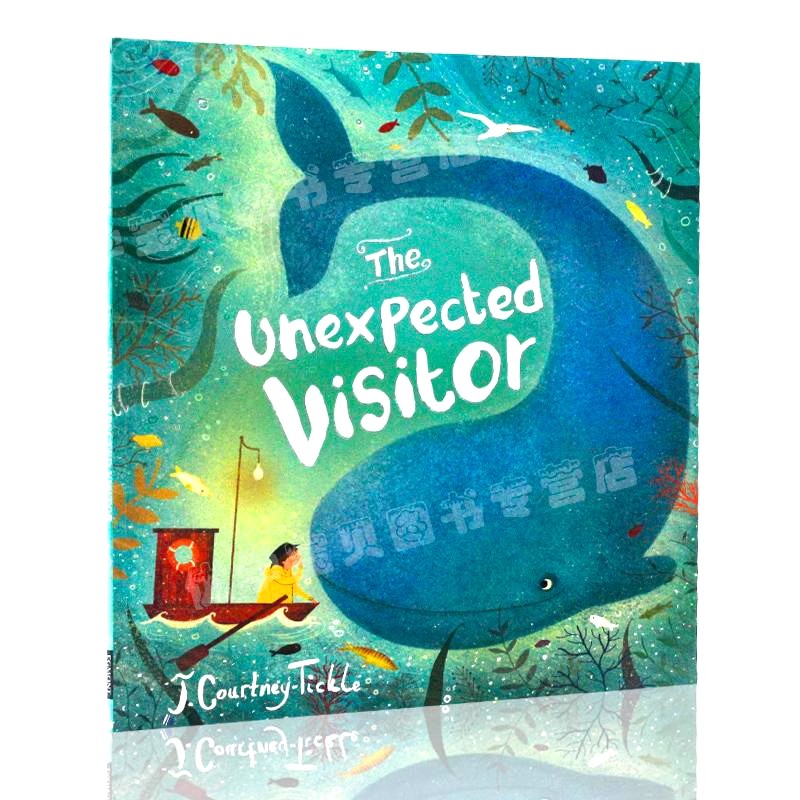 人与自然和谐相处 The Unexpected Visitor 不速之客 英文原版绘本 儿童英语启蒙图画故事书Jessica Courtney Tickle课外阅读3-6岁