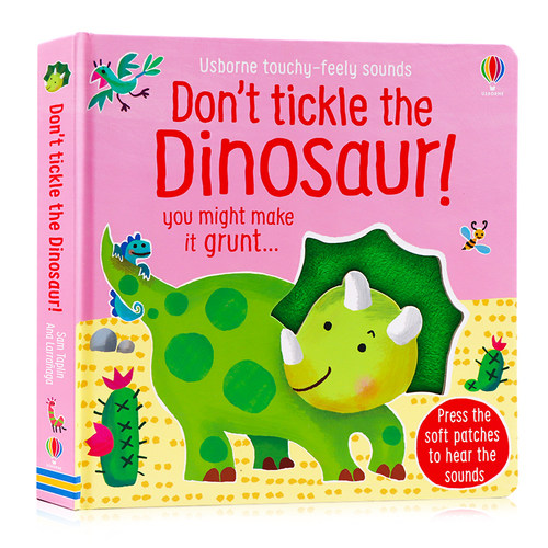 Usborne恐龙触摸发声书英文原版