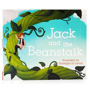 DK杰克和魔豆 英文原版绘本 Jack and the Beanstalk 经典童话故事 幼儿启蒙认知早教绘本 亲子共读睡前故事图画书 DK儿童书系列