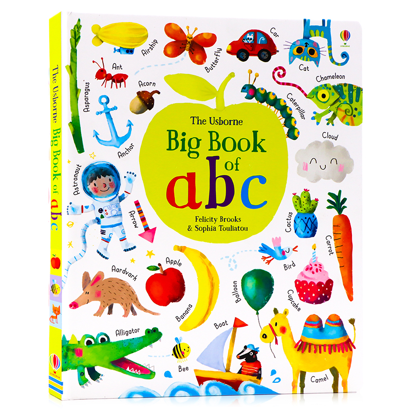 Usborne出品字母大书英文原版