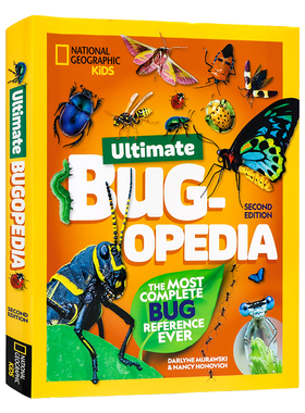 美国国家地理终极昆虫百科全书英文原版 National Geographic Kids Ultimate Bugopedia儿童科普绘本图画书知识类读物进口书籍精装