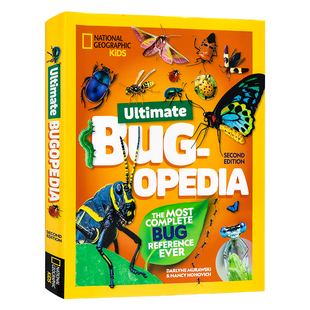 美国国家地理终极昆虫百科全书英文原版 National Geographic Kids Ultimate Bugopedia儿童科普绘本图画书知识类读物进口书籍精装