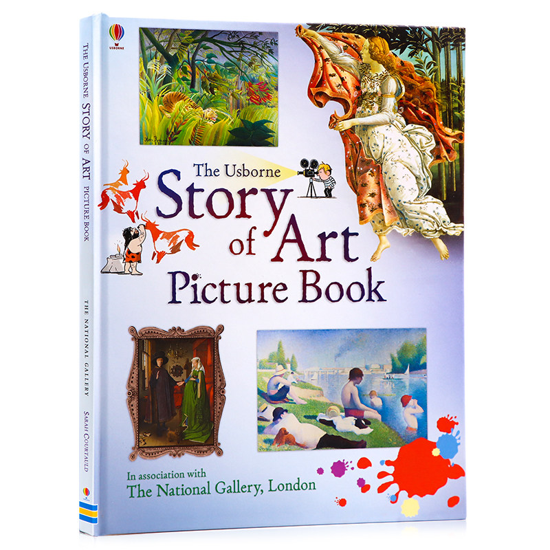 usborne出品 艺术画背后的故事 story of art picture book 英文原版