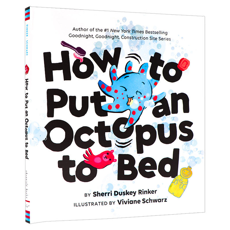 如何让章鱼睡觉how to put an octopus to bed 英文原版绘本 亲子共读