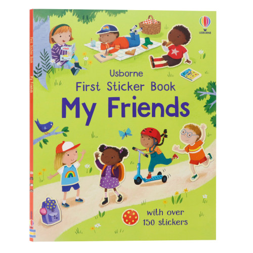 Usborne英文原版绘本趣味贴纸