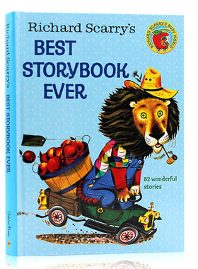 英文原版绘本Richard Scarry’s Best Storybook Ever 图画故事书 给孩子82个好故事 Richard Scarry 理查德斯凯瑞棒棒的故事集