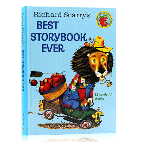 英文原版绘本Richard Scarry’s Best Storybook Ever 图画故事书 给孩子82个好故事 Richard Scarry 理查德斯凯瑞棒棒的故事集