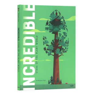 巨大的植物界明星 英文原版 Incredible Stars of the Plant World 儿童纪实类史前植物科普百科课外阅读精装大开进口书籍
