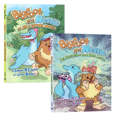 大脚怪和内西2册英文原版