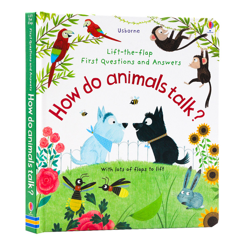 Usborne问与答翻翻书动物沟通