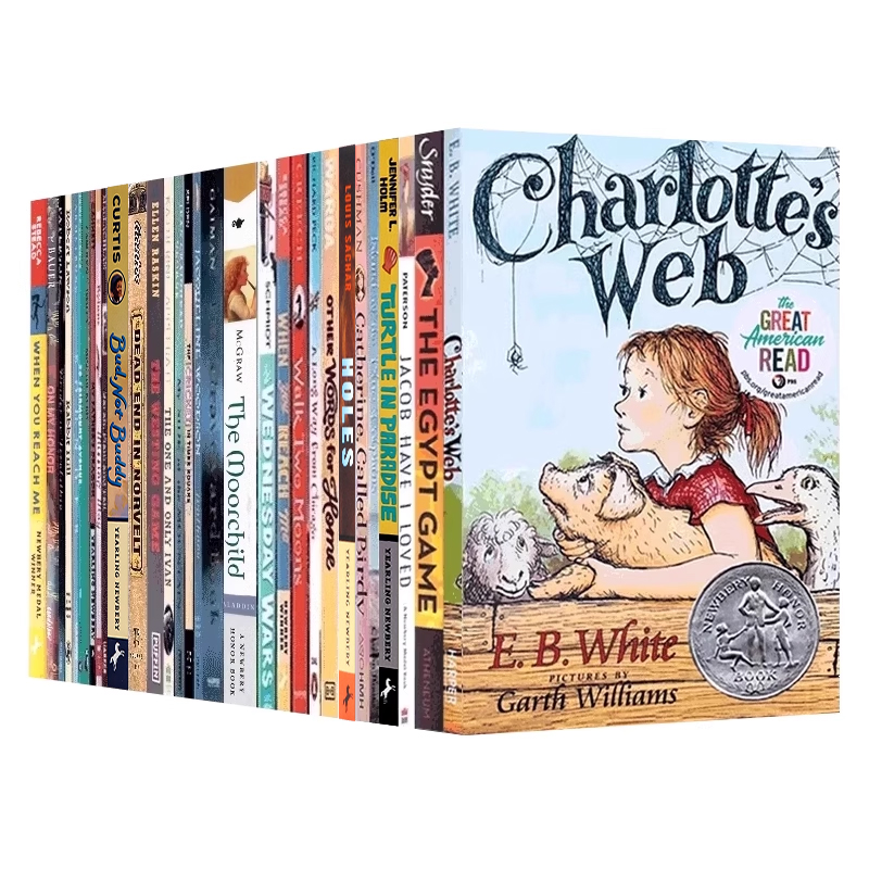 现货纽伯瑞获奖书单30册经典儿童