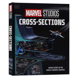 Marvel Sections揭秘 漫威影业 英文原版 复仇者大厦 DK出品 武器内部构造 Studios 横截面解析 关键场景 MCU Cross 精装 载具