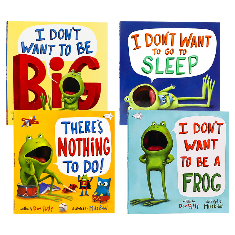 我不想成为一只青蛙英文原版