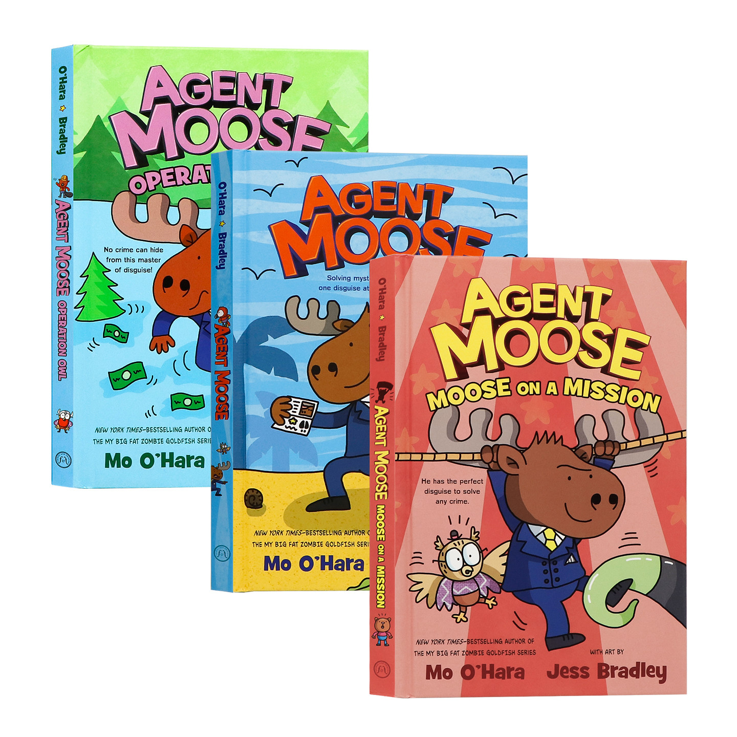 漫画AgentMoose慕斯探长英文