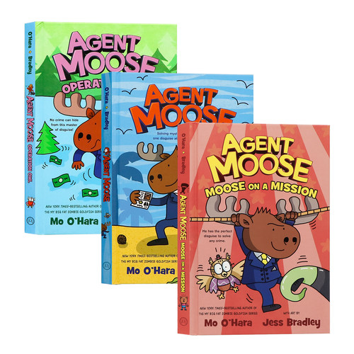 漫画AgentMoose慕斯探长英文