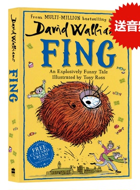 毛球怪 英文原版 Fing 大卫少年幽默小说系列 罗尔德达尔继承人 David Walliams大卫威廉姆斯 儿童幽默治愈成长插图小说文学书籍